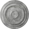 Ekena Millwork Giana Ceiling Medallion (Fits Canopies up to 7 7/8"), 32 5/8"OD x 1 1/2"P, Ultra Pure White Crackle CM32GIUWC - alternate 1